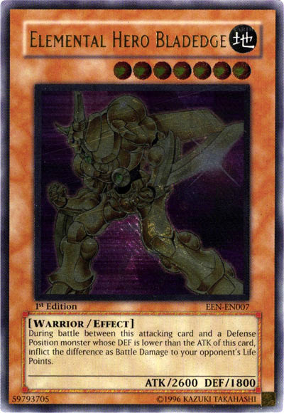 Elemental Hero Bladedge [EEN-EN007] Ultimate Rare | Odin's Place