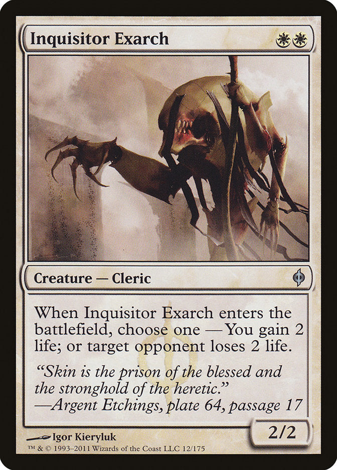 Inquisitor Exarch (12) [New Phyrexia] | Odin's Place