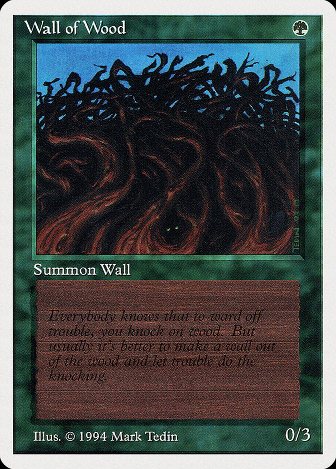 Wall of Wood [Summer Magic / Edgar] | Odin's Place