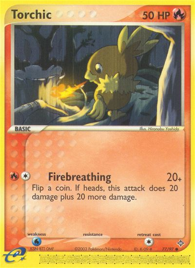 Torchic (77/97) [EX: Dragon] | Odin's Place