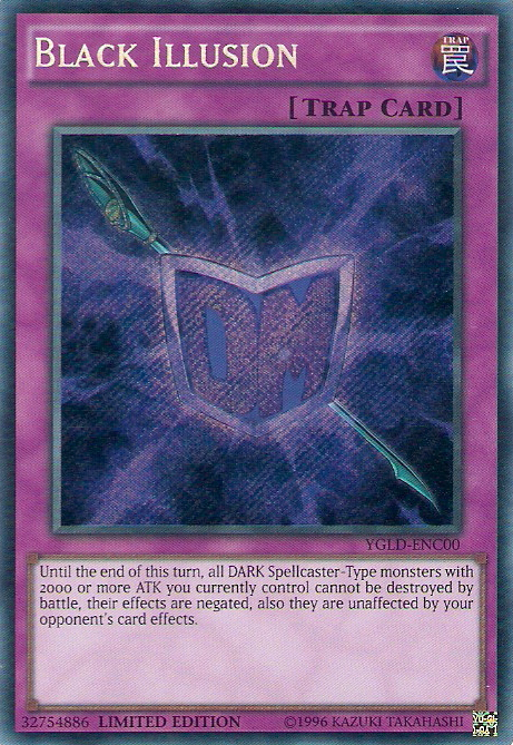 Black Illusion [YGLD-ENC00] Secret Rare | Odin's Place