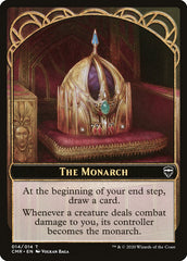 The Monarch // Treasure Double-Sided Token [Commander Legends Tokens] | Odin's Place