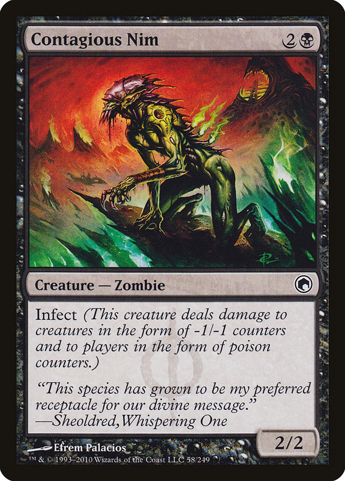 Contagious Nim (58) [Scars of Mirrodin] | Odin's Place