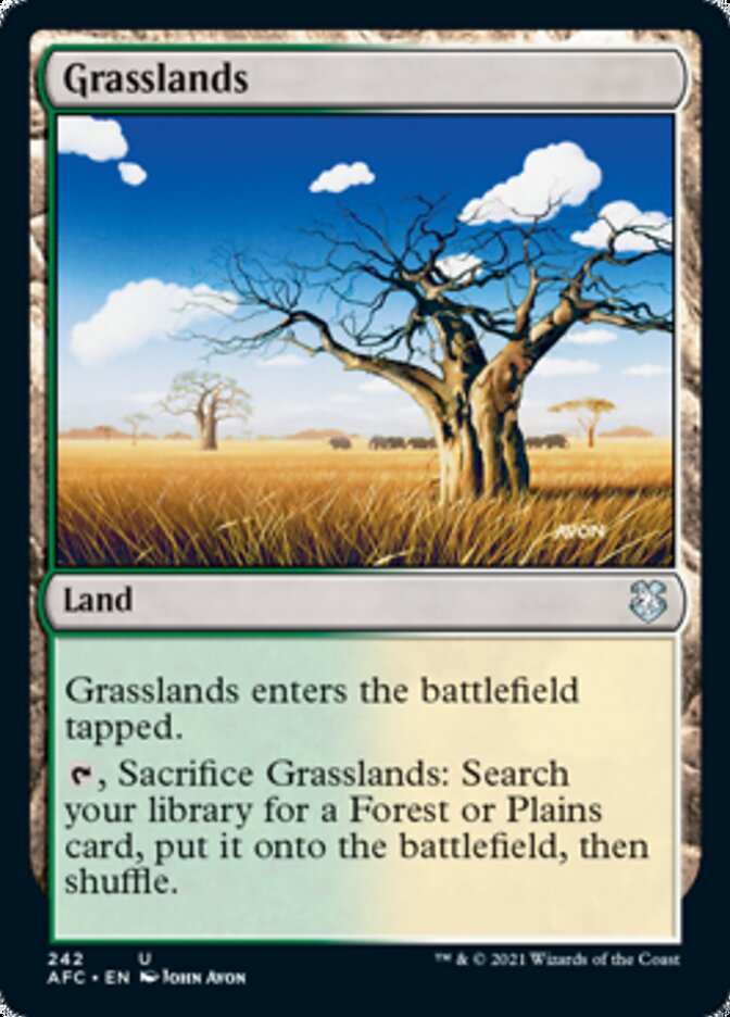 Grasslands [Dungeons & Dragons: Adventures in the Forgotten Realms Commander] | Odin's Place