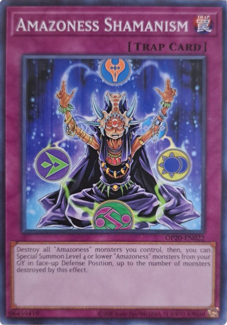 Amazoness Shamanism [OP20-EN022] Common | Odin's Place