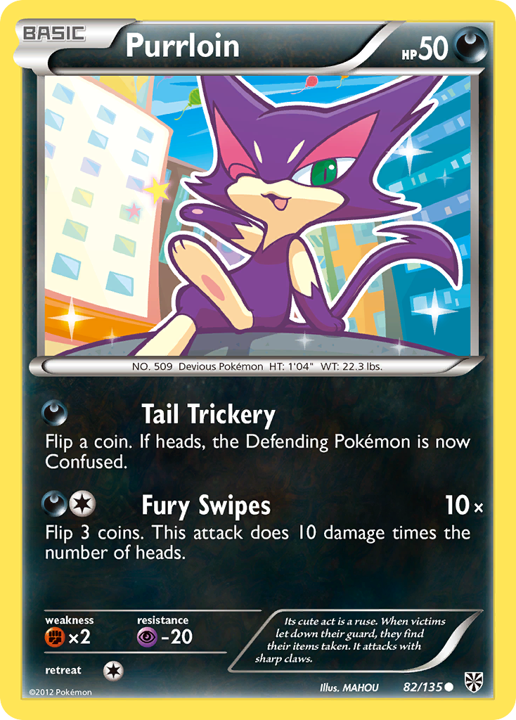Purrloin (82/135) [Black & White: Plasma Storm] | Odin's Place