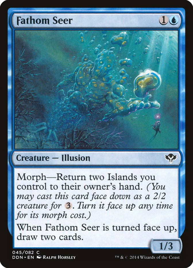 Fathom Seer (45) [Duel Decks: Speed vs. Cunning] | Odin's Place