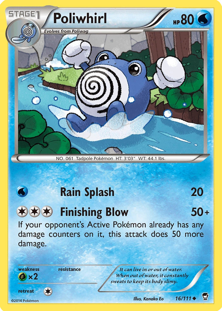 Poliwhirl (16/111) [XY: Furious Fists] | Odin's Place