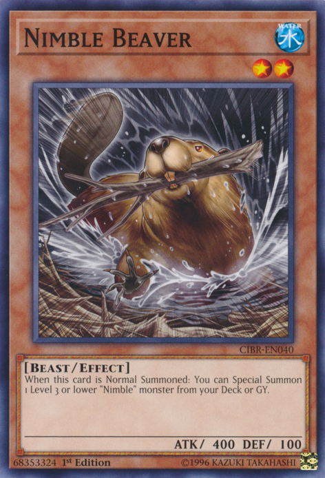 Nimble Beaver [CIBR-EN040] Short Print | Odin's Place