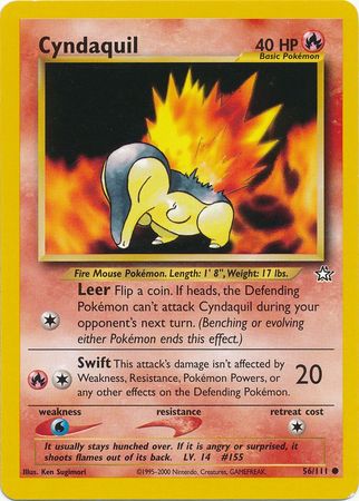 Cyndaquil (56/111) [Neo Genesis Unlimited] | Odin's Place
