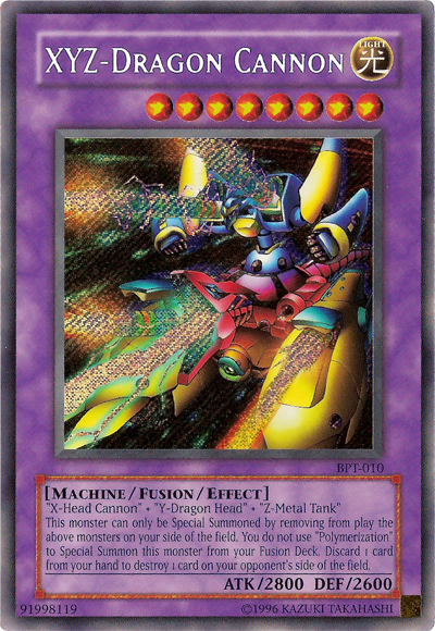 XYZ-Dragon Cannon [BPT-010] Secret Rare | Odin's Place
