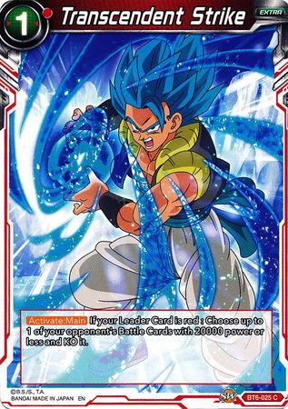 Transcendent Strike (BT6-025) [Destroyer Kings] | Odin's Place