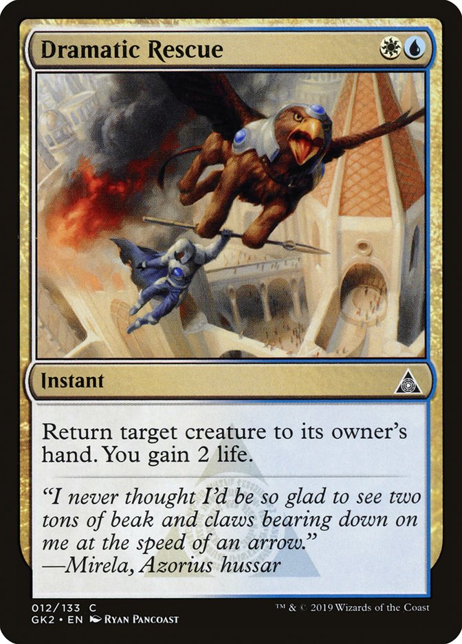 Dramatic Rescue (12) [Ravnica Allegiance Guild Kit] | Odin's Place