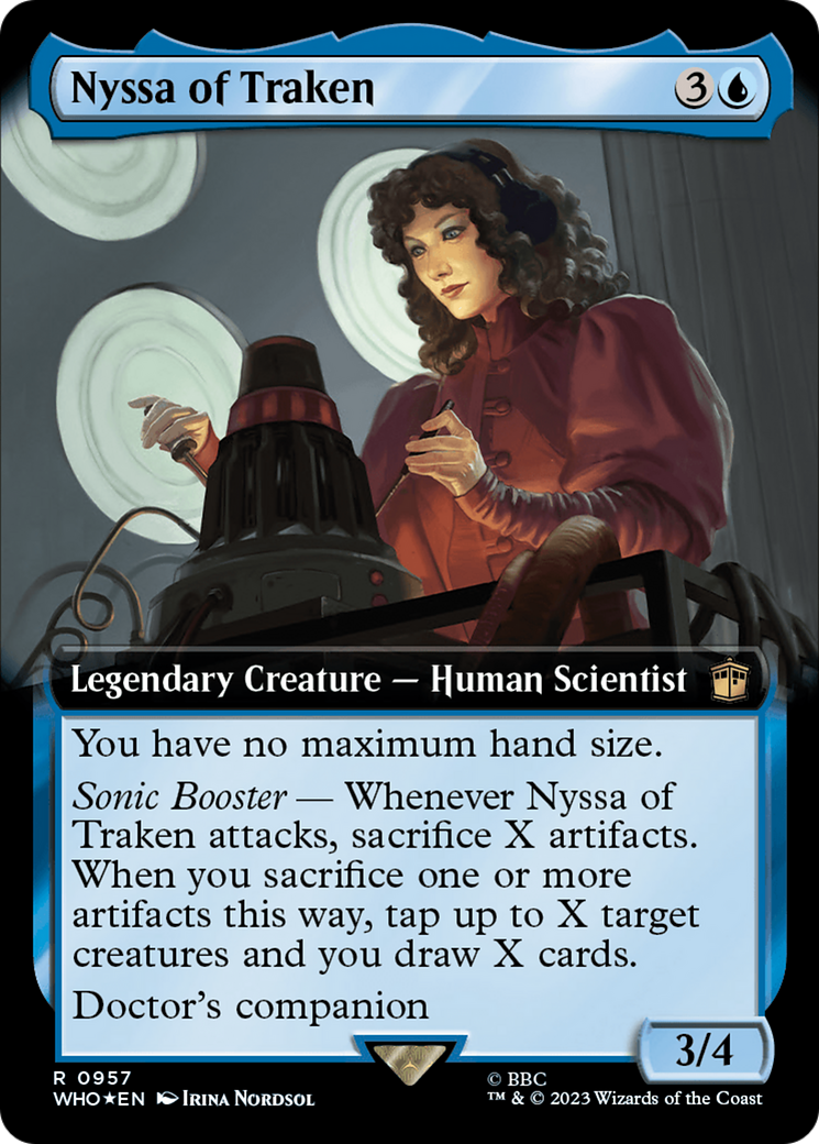 Nyssa of Traken (Extended Art) (Surge Foil) [Doctor Who] | Odin's Place
