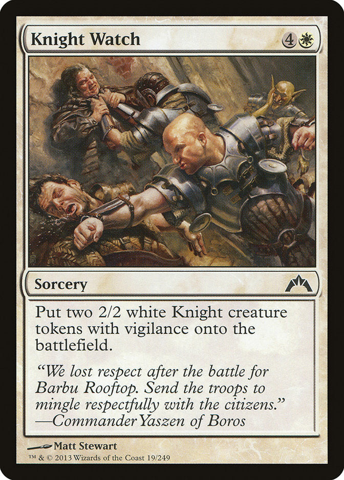 Knight Watch (19) [Gatecrash] | Odin's Place