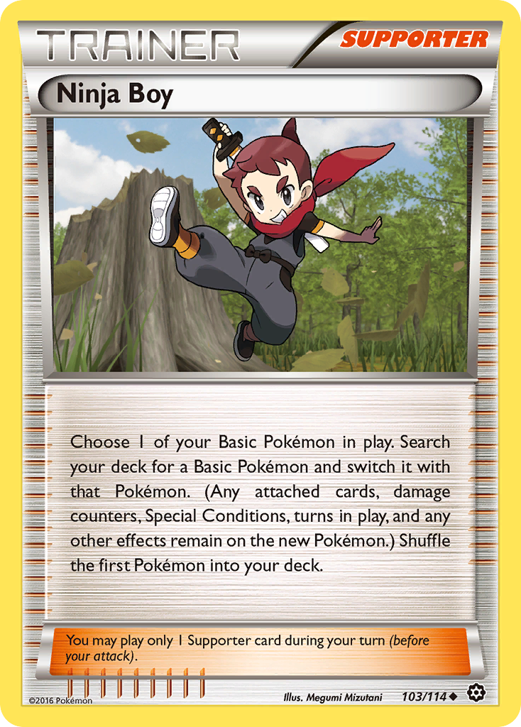 Ninja Boy (103/114) [XY: Steam Siege] | Odin's Place