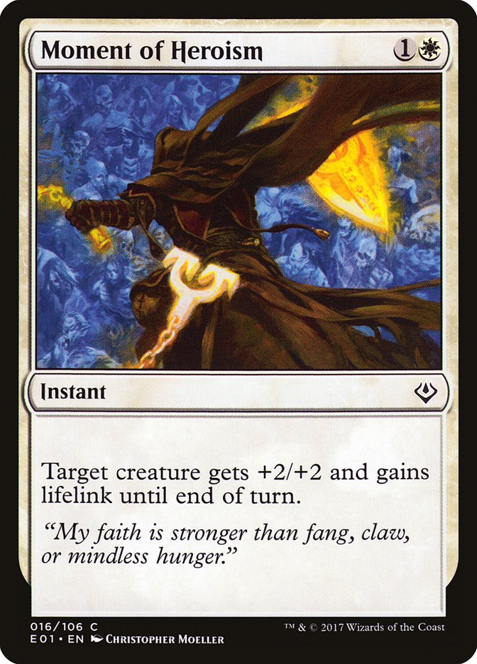 Moment of Heroism (16) [Archenemy: Nicol Bolas] | Odin's Place