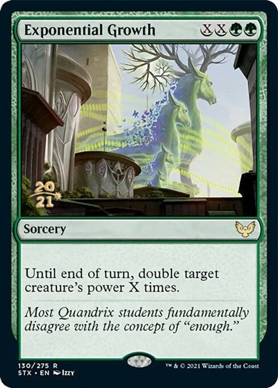 Exponential Growth [Strixhaven: School of Mages Prerelease Promos] | Odin's Place