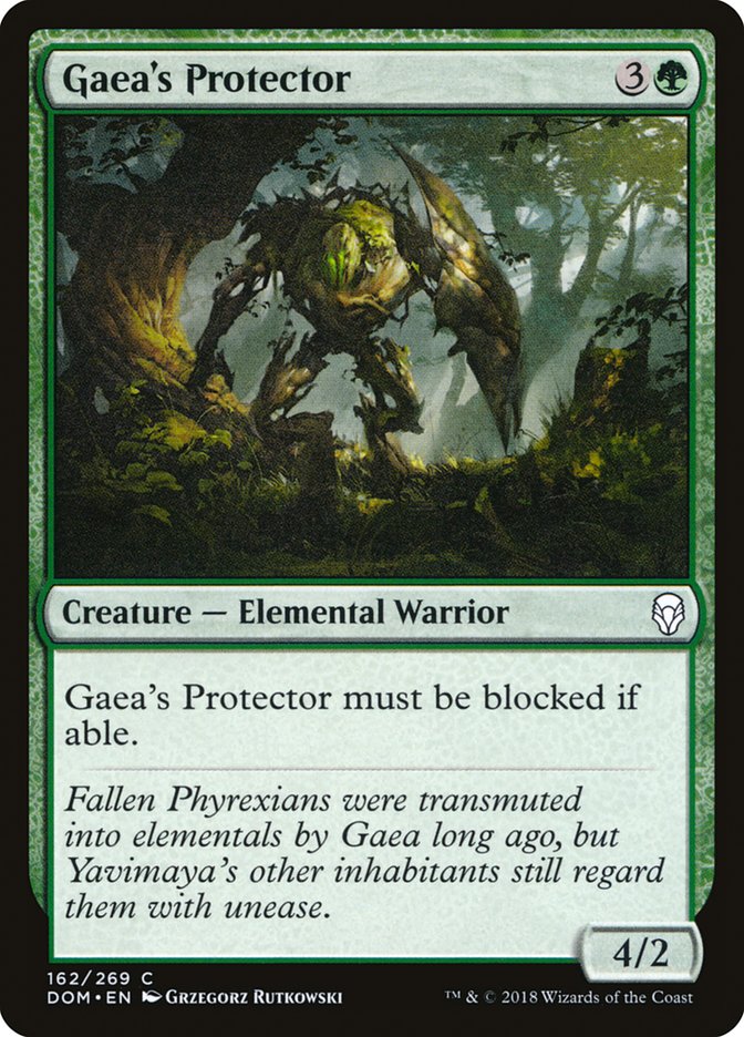 Gaea's Protector (162) [Dominaria] | Odin's Place