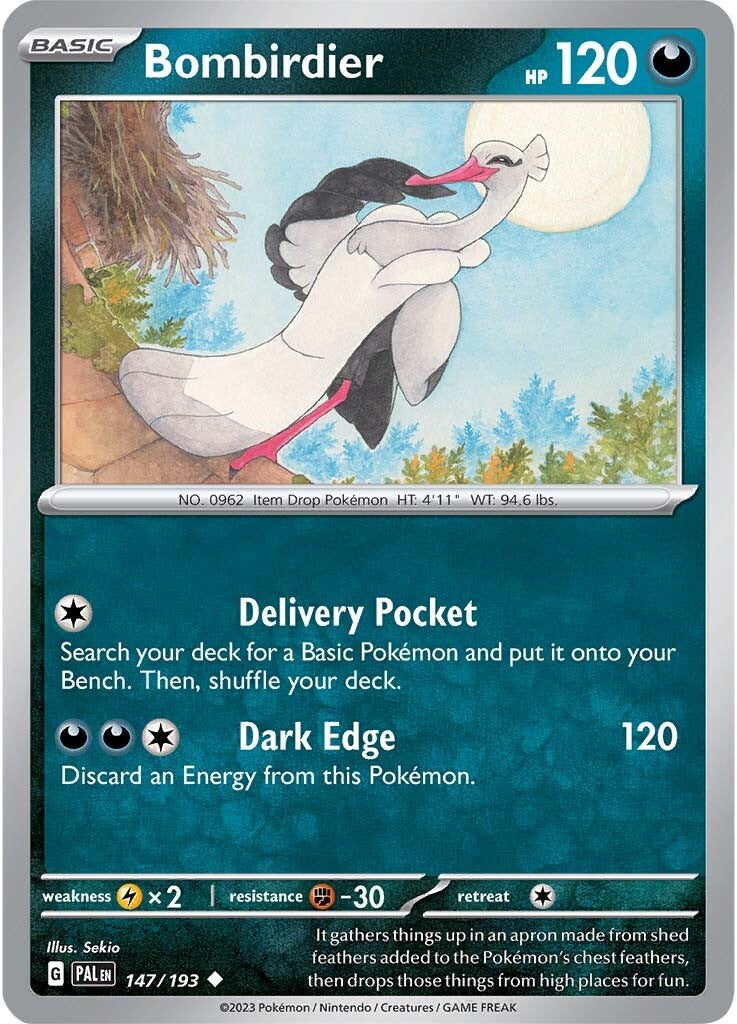 Bombirdier (147/193) [Scarlet & Violet: Paldea Evolved] | Odin's Place