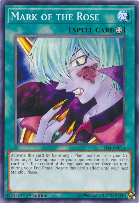 Mark of the Rose [LED4-EN033] Common | Odin's Place