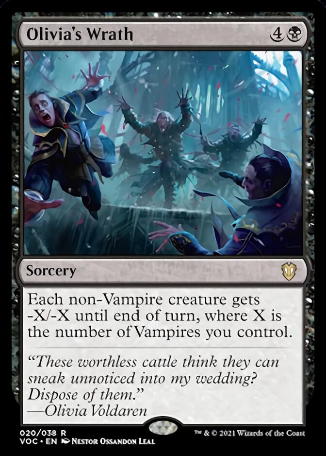 Olivia's Wrath [Innistrad: Crimson Vow Commander] | Odin's Place