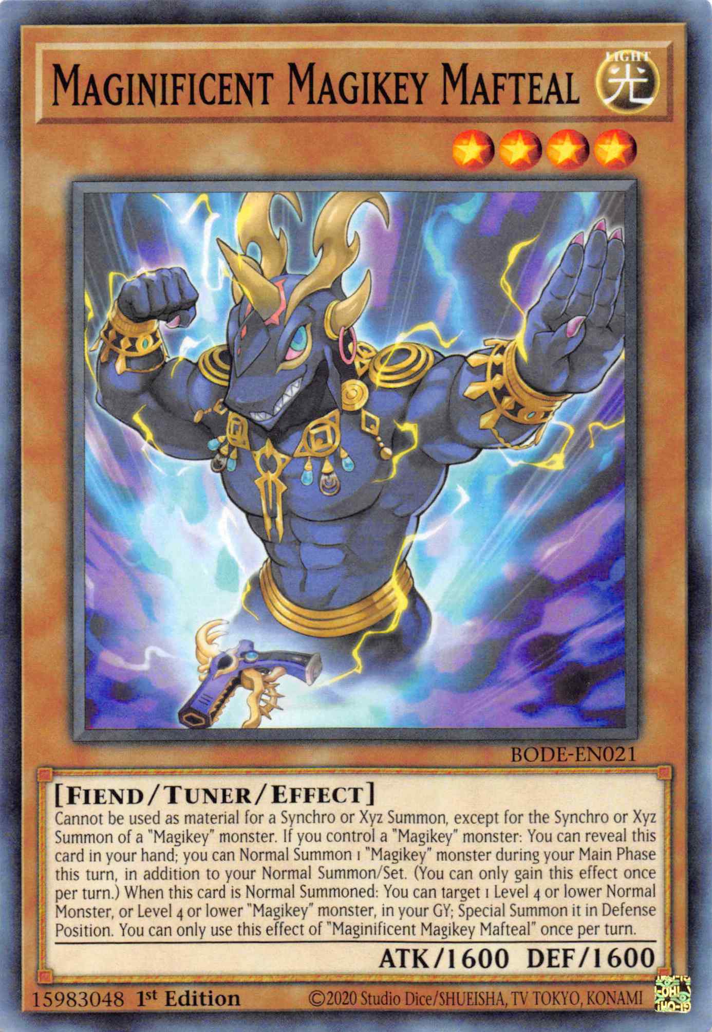 Magnificent Magikey Mafteal [BODE-EN021] Common | Odin's Place