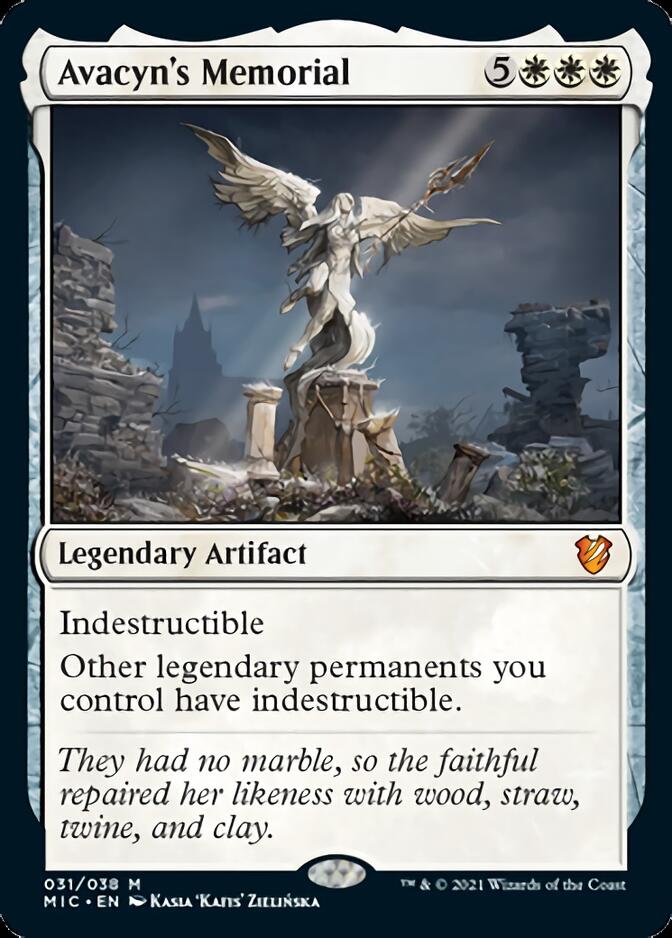 Avacyn's Memorial [Innistrad: Midnight Hunt Commander] | Odin's Place