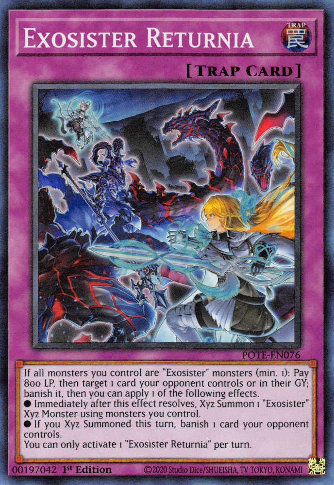 Exosister Returnia [POTE-EN076] Super Rare | Odin's Place