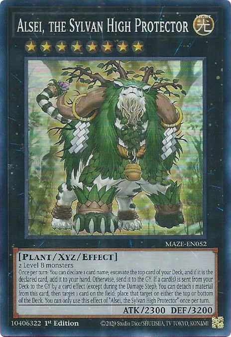 Alsei, the Sylvan High Protector [MAZE-EN052] Super Rare | Odin's Place