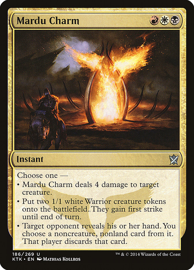 Mardu Charm (186) [Khans of Tarkir] | Odin's Place