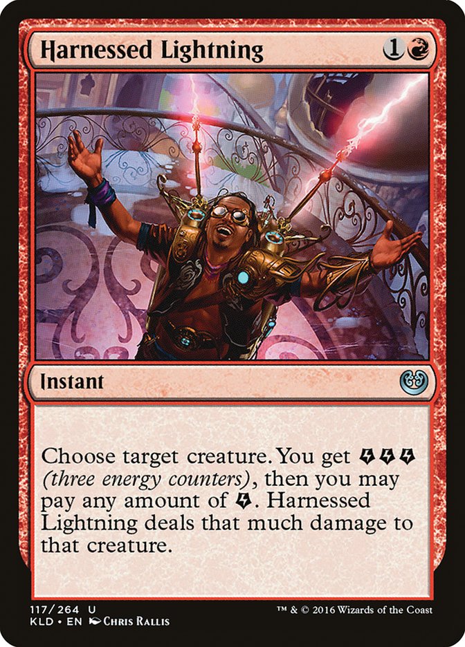 Harnessed Lightning (117) [Kaladesh] | Odin's Place