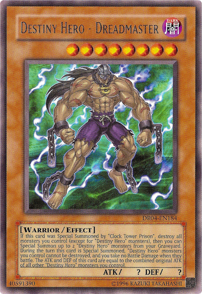 Destiny Hero - Dreadmaster [DR04-EN184] Rare | Odin's Place