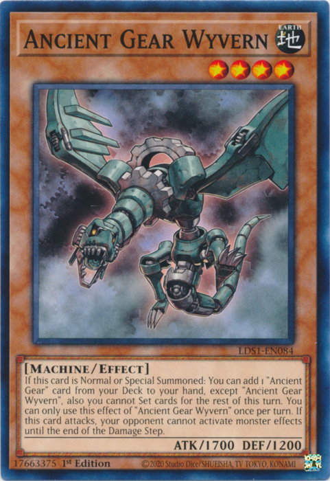 Ancient Gear Wyvern [LDS1-EN084] Common | Odin's Place