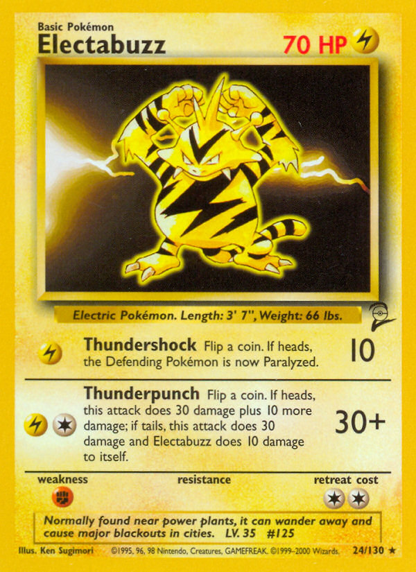 Electabuzz (24/130) [Base Set 2] | Odin's Place
