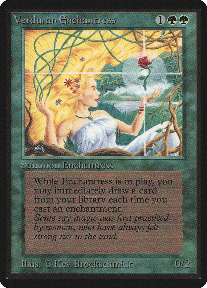 Verduran Enchantress (223) [Beta Edition] | Odin's Place