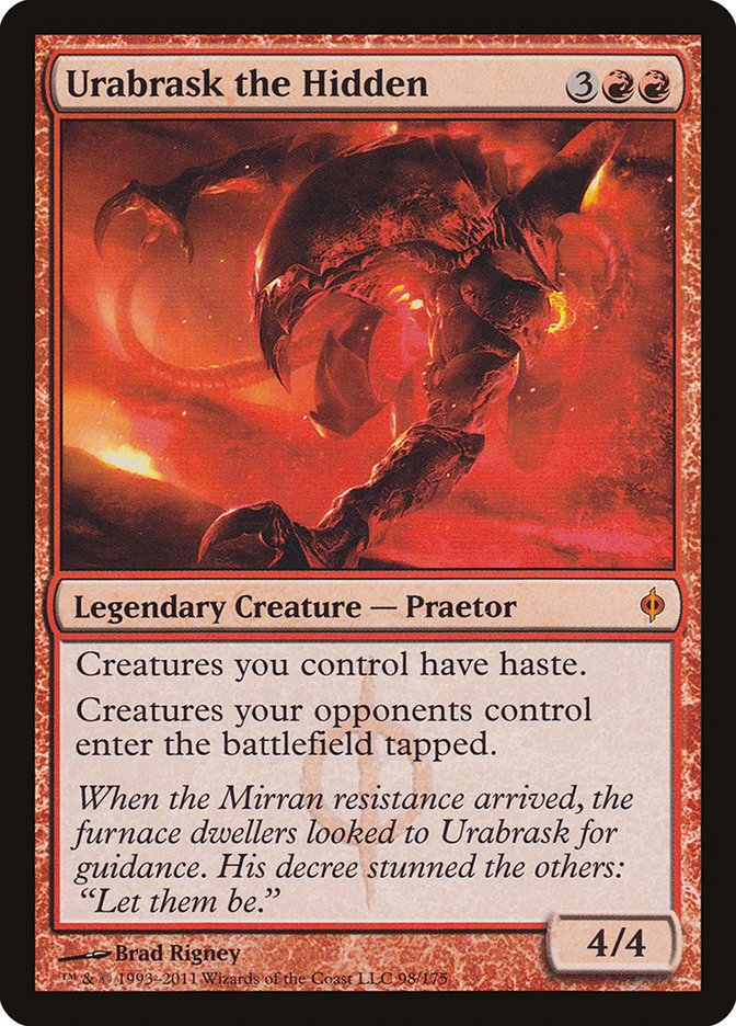 Urabrask the Hidden (98) [New Phyrexia] | Odin's Place