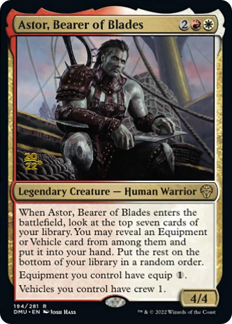 Astor, Bearer of Blades [Dominaria United Prerelease Promos] | Odin's Place