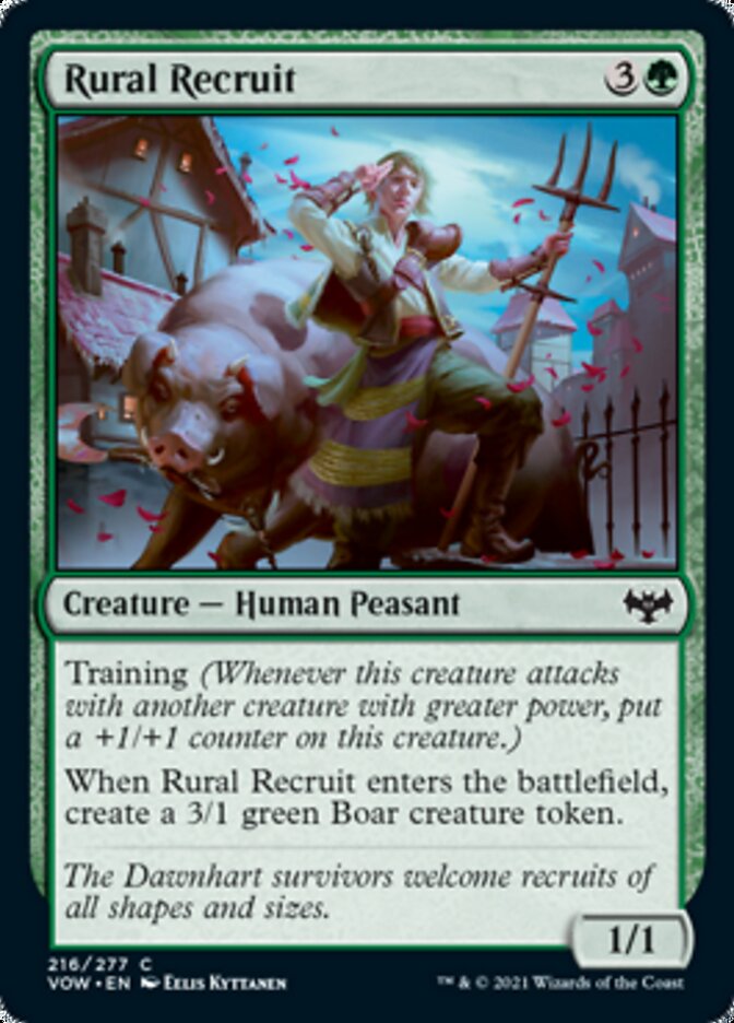 Rural Recruit [Innistrad: Crimson Vow] | Odin's Place
