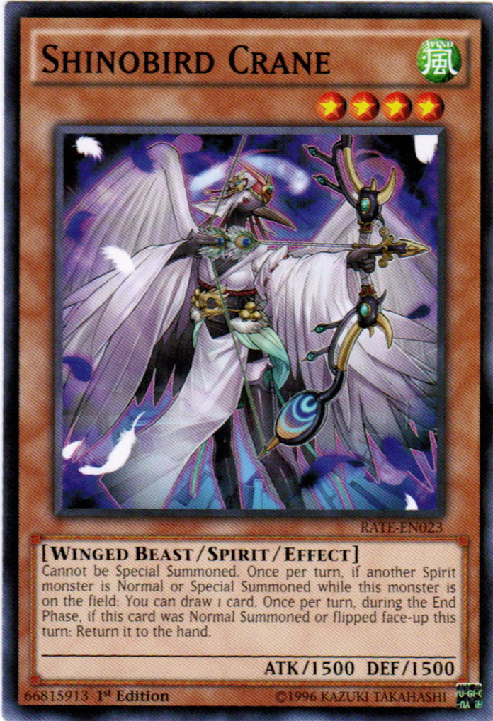 Shinobird Crane [RATE-EN023] Common | Odin's Place