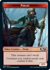 Pirate // Weird Double-Sided Token [Core Set 2021 Tokens] | Odin's Place