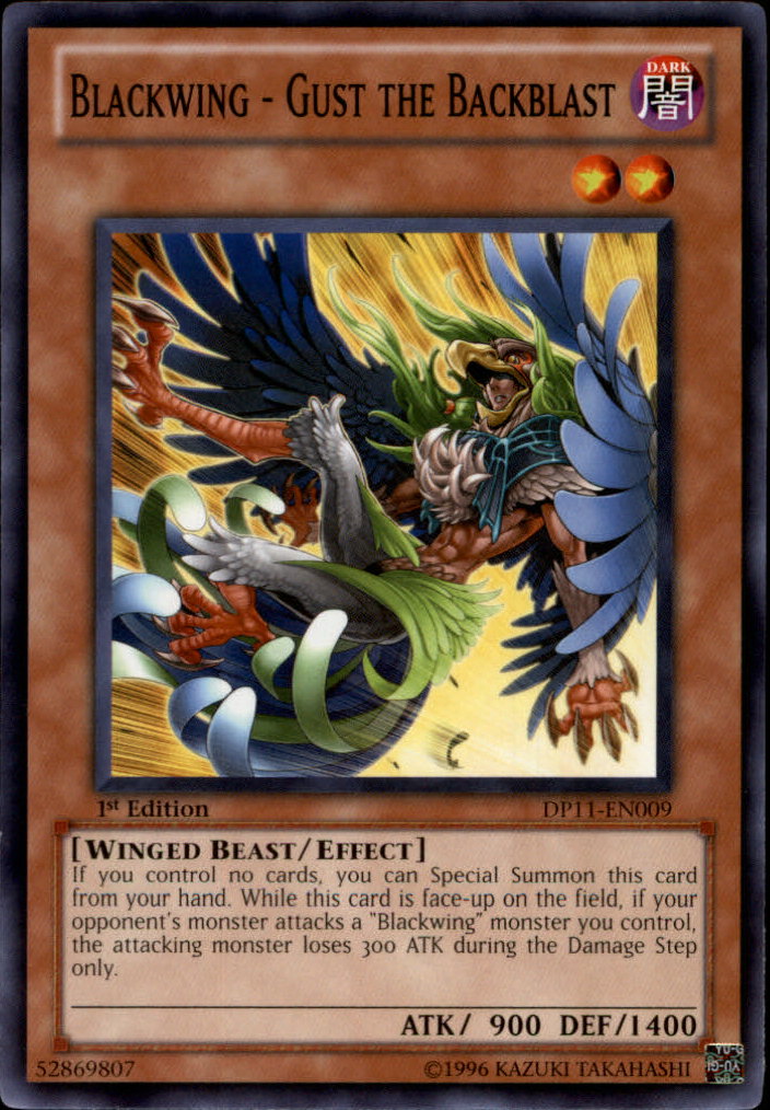 Blackwing - Gust the Backblast [DP11-EN009] Common | Odin's Place