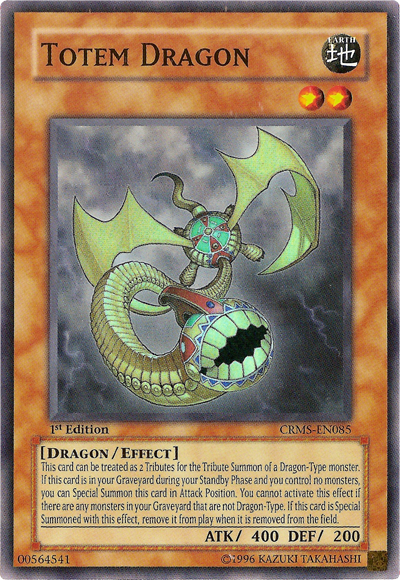 Totem Dragon [CRMS-EN085] Super Rare | Odin's Place