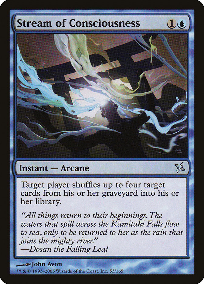Stream of Consciousness (53) [Betrayers of Kamigawa] | Odin's Place