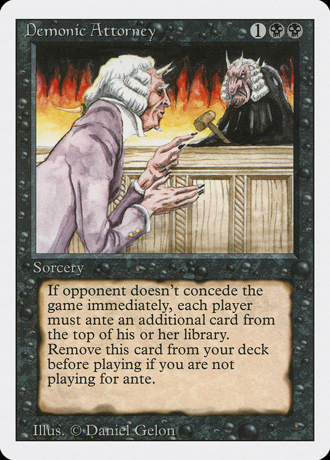 Demonic Attorney (103) [Revised Edition] | Odin's Place