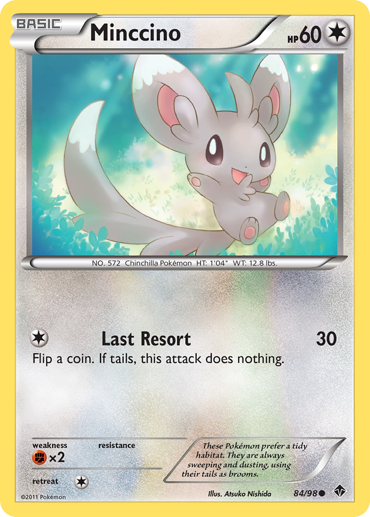 Minccino (84/98) [Black & White: Emerging Powers] | Odin's Place