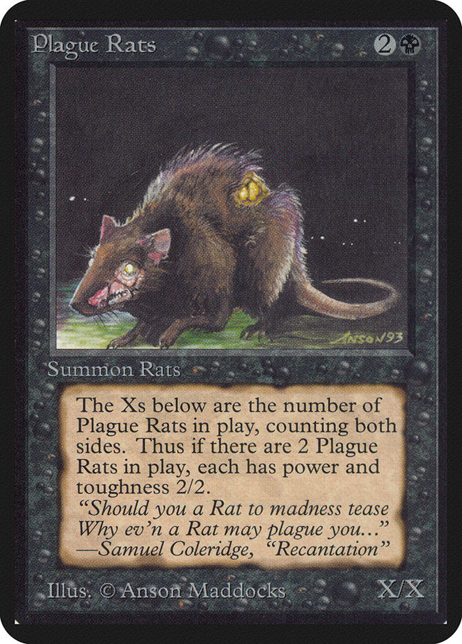 Plague Rats (121) [Alpha Edition] | Odin's Place