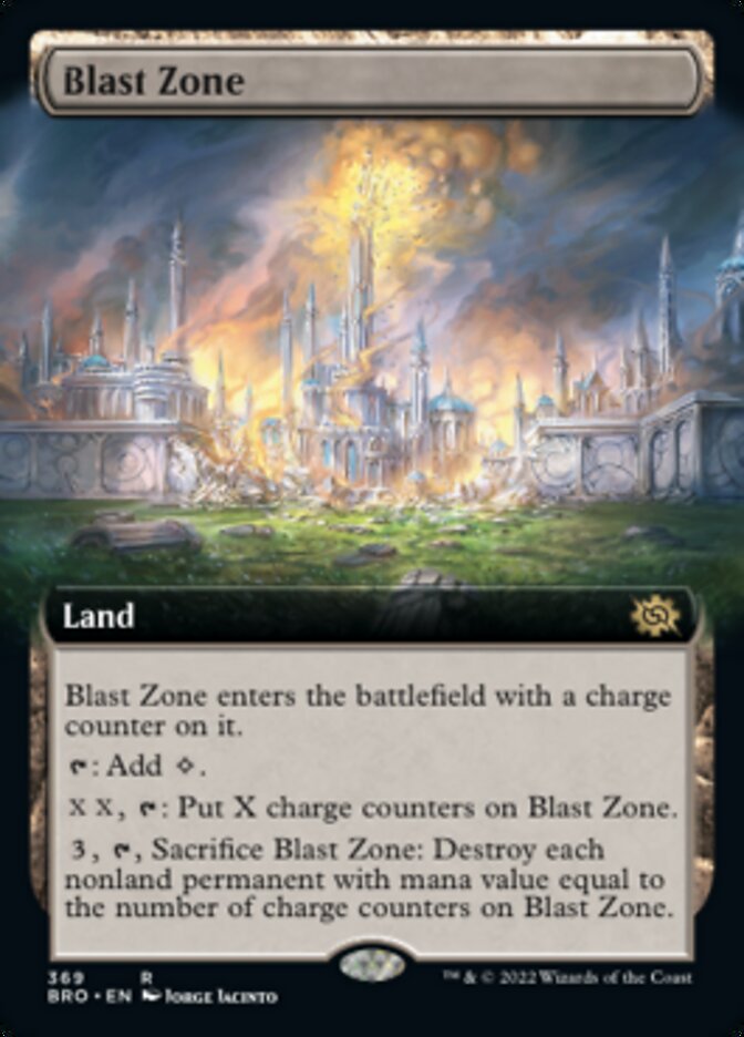 Blast Zone (Extended Art) [The Brothers' War] | Odin's Place