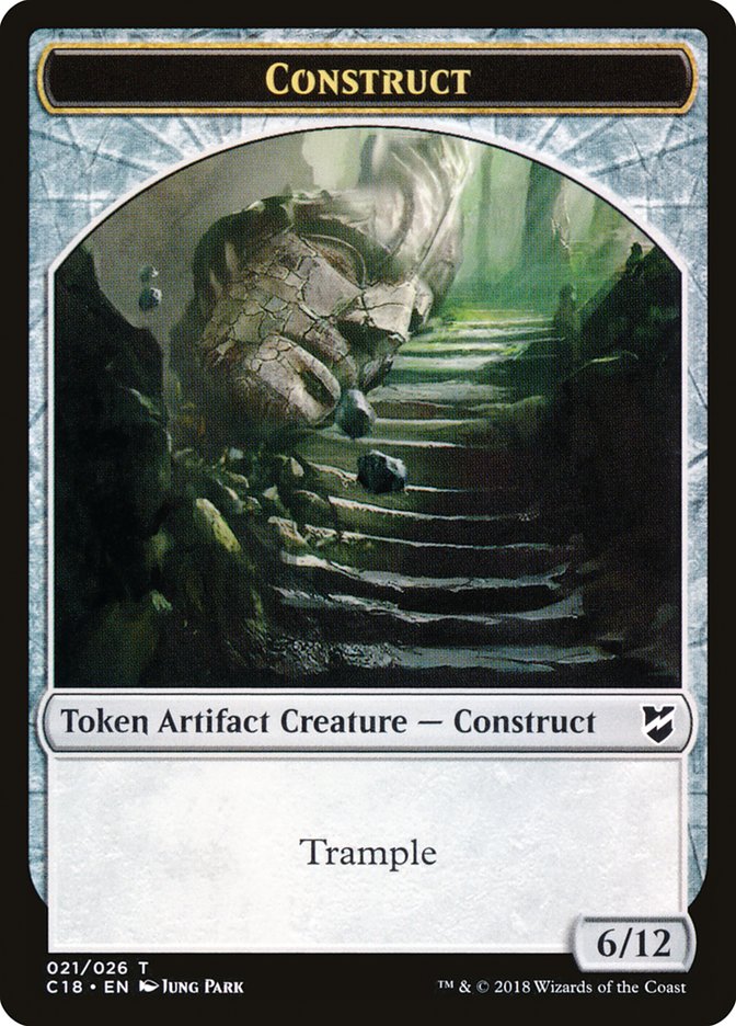 Clue // Construct (021) Double-Sided Token [Commander 2018 Tokens] | Odin's Place
