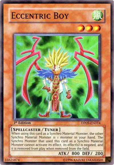 Eccentric Boy [DP09-EN014] Super Rare | Odin's Place